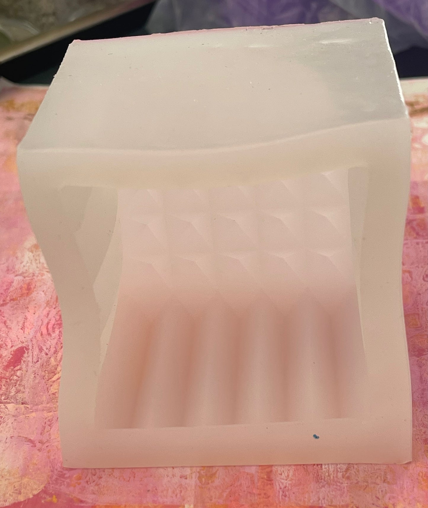 CANDLE MOLD CUBE FORM 6 STYLES