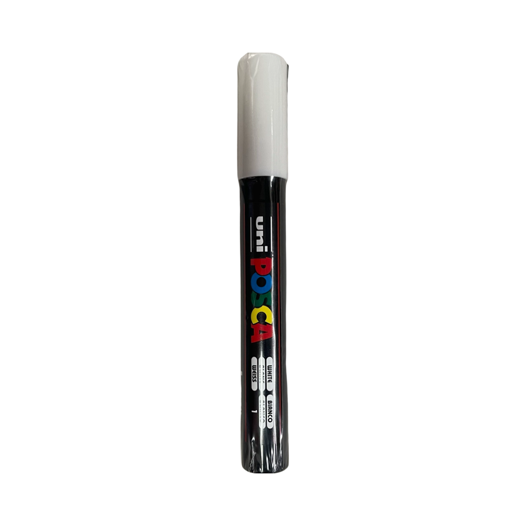 POSCA MARKER WHITE OR BLACK 1 PC