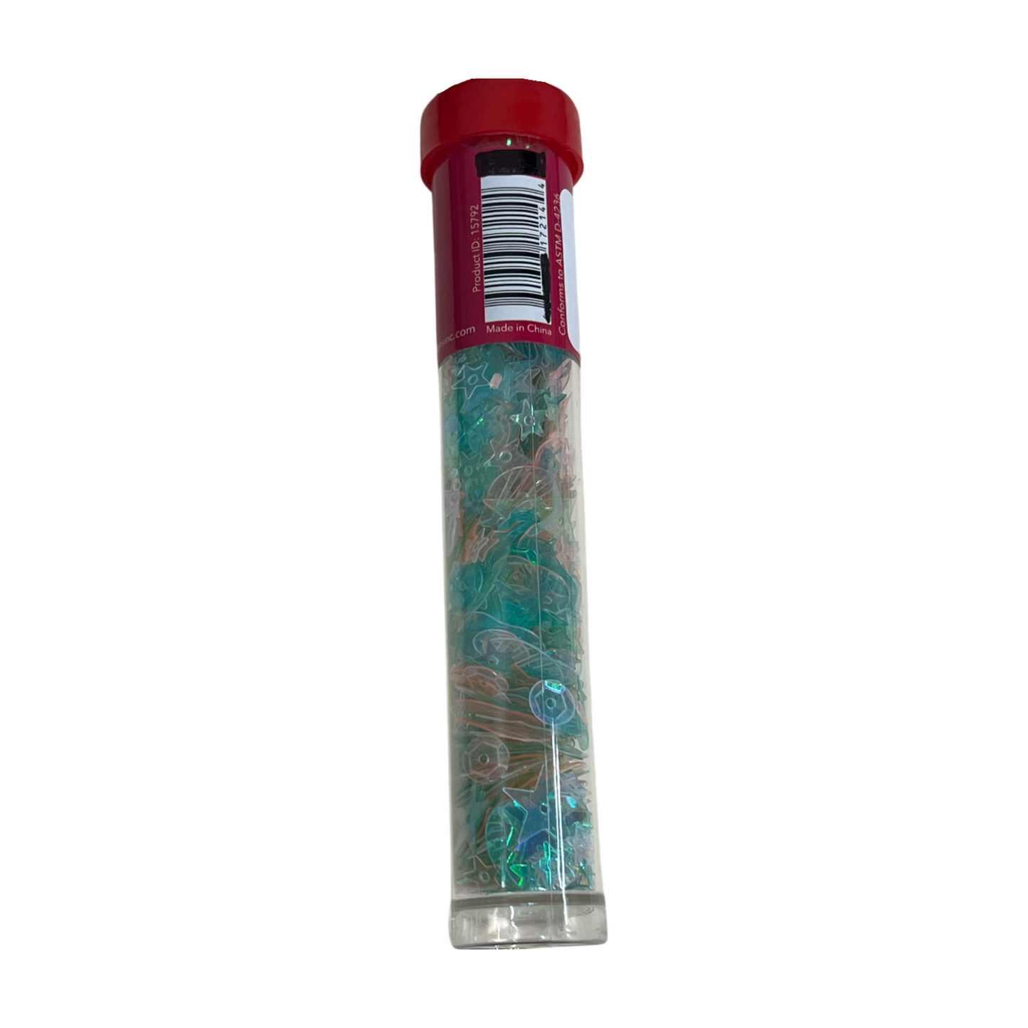 GLITTER TRANSLUCENT SEA SHAPES MULTI 15 GRAMS