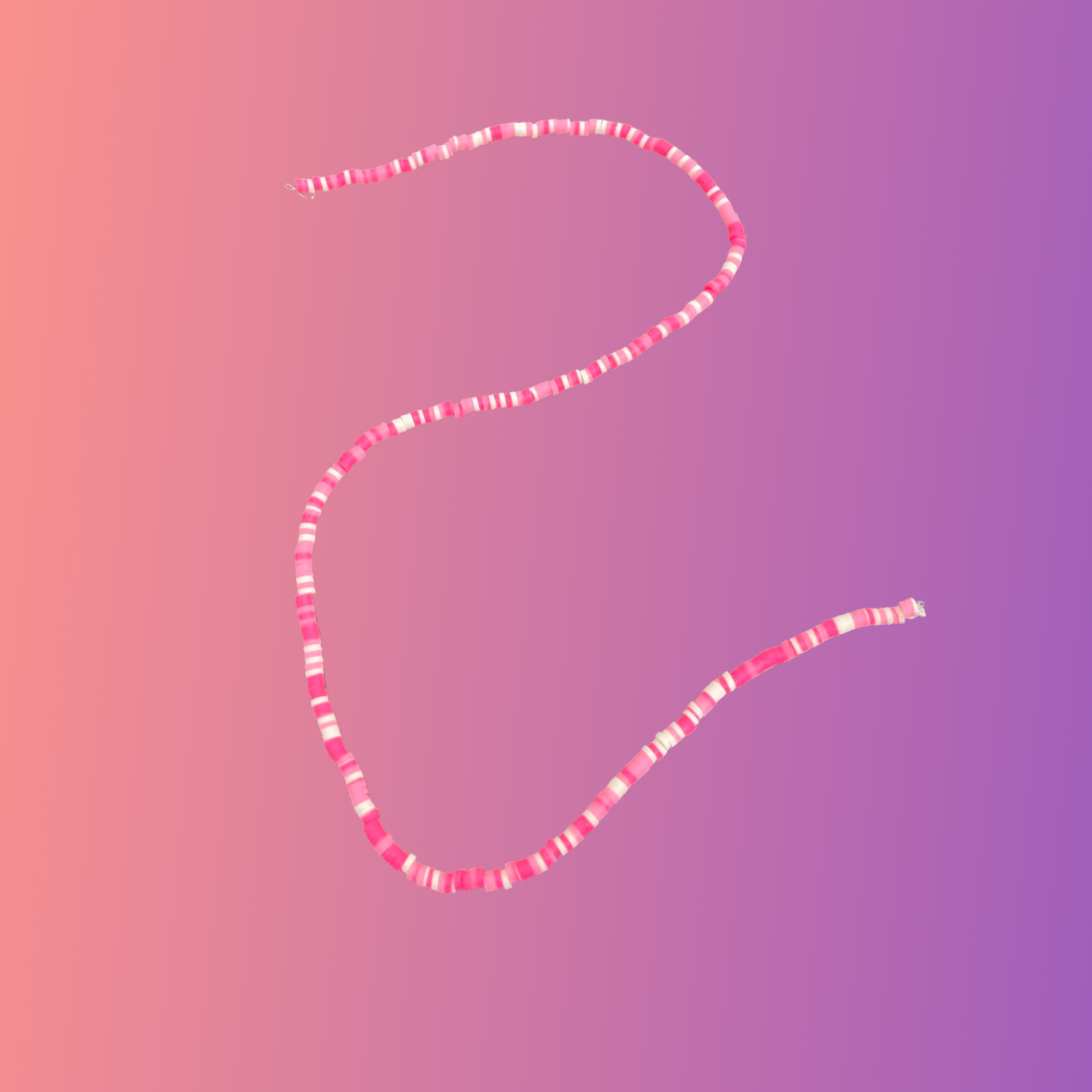 POLYMER CLAY HEISHI BEAD 3MM 1 STRAND
