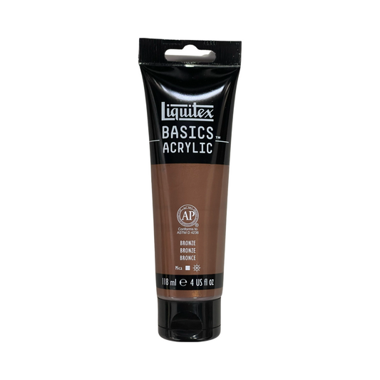 LIQUITEX BASICS ACRYLIC BRONZE 4 OZ