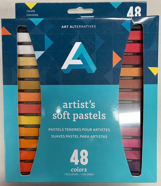 PASTEL DE TIZA SUAVE 48 COLORES SET ART ALTERNATIVES