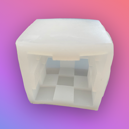 CANDLE MOLD CUBE FORM 6 STYLES