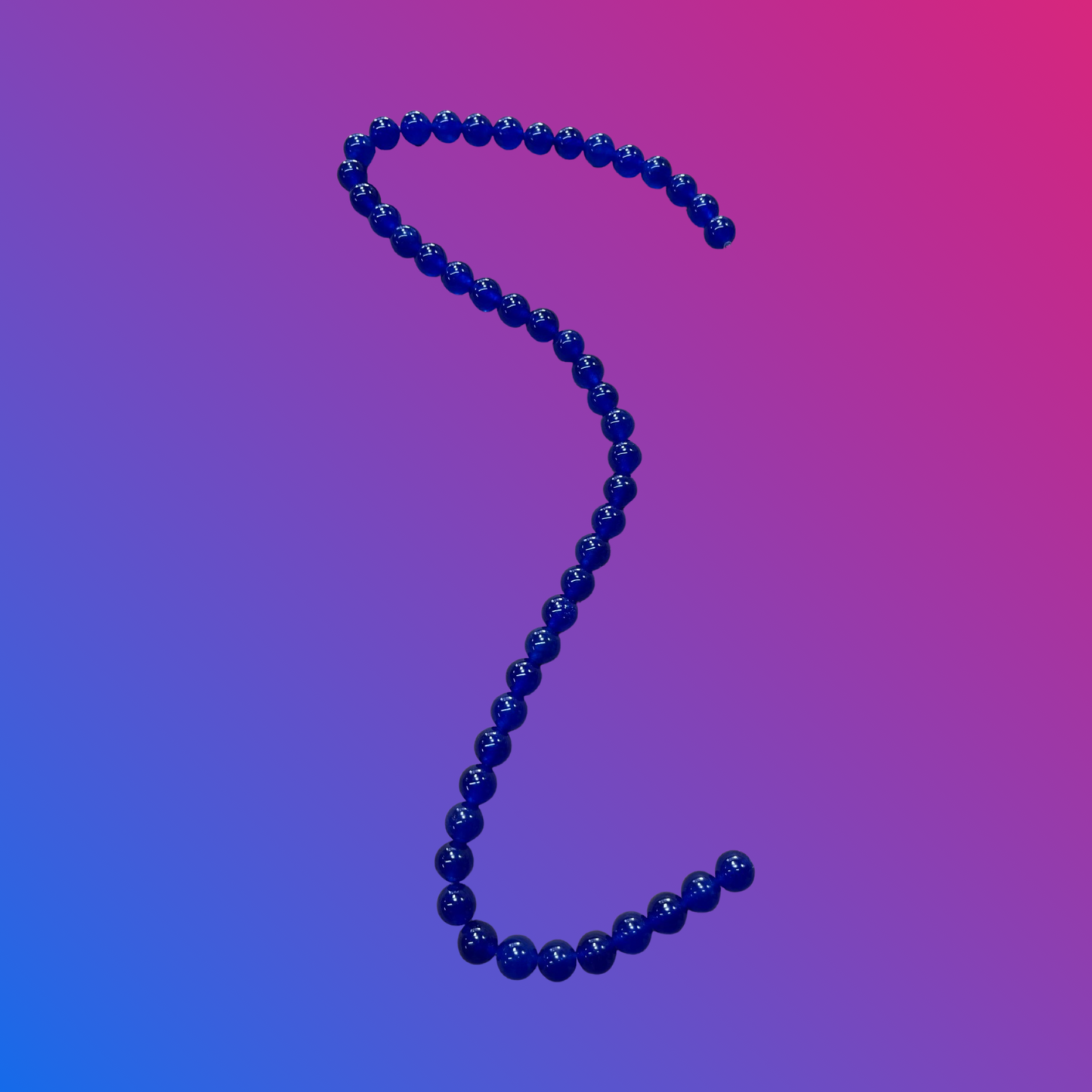 JADE MALAYSIA 8MM ROUND 12 COLORS 1 STRAND