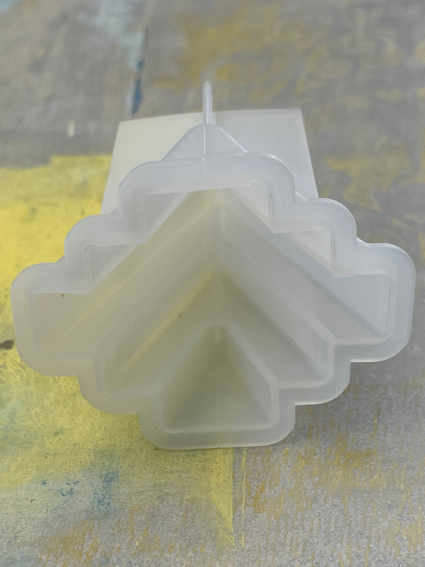 CANDLE MOLD MINI PYRAMID 7X6 CM