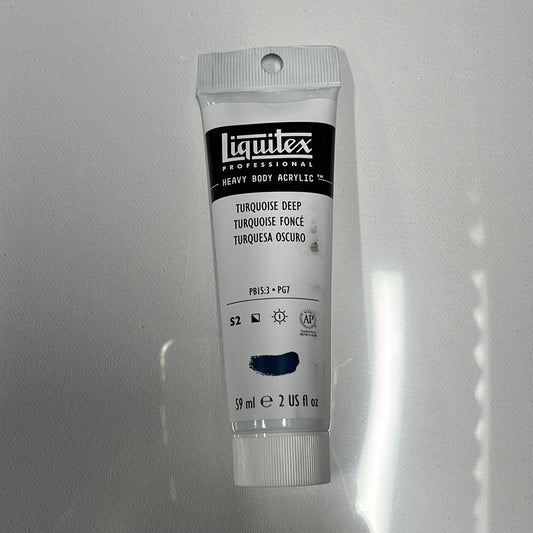 LIQUITEX HEAVY BODY ACRYLIC TURQUOISE DEEP