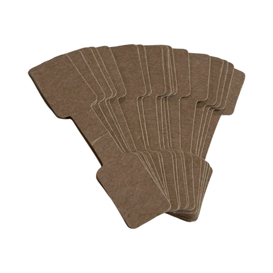 PRICE CARDS KRAFT 6X1.3MM 20 PCS