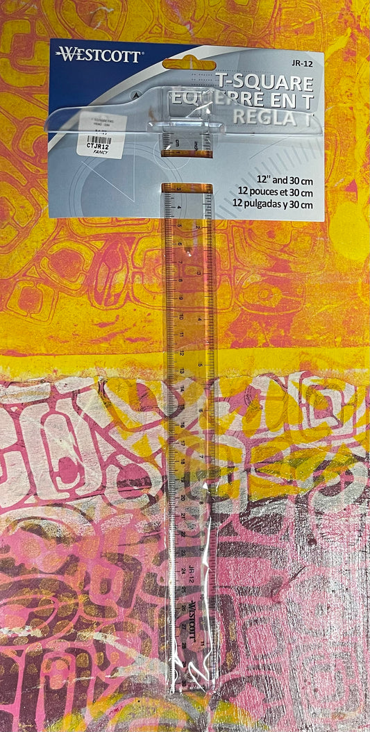 T SQUARE RULER 12 INCHES