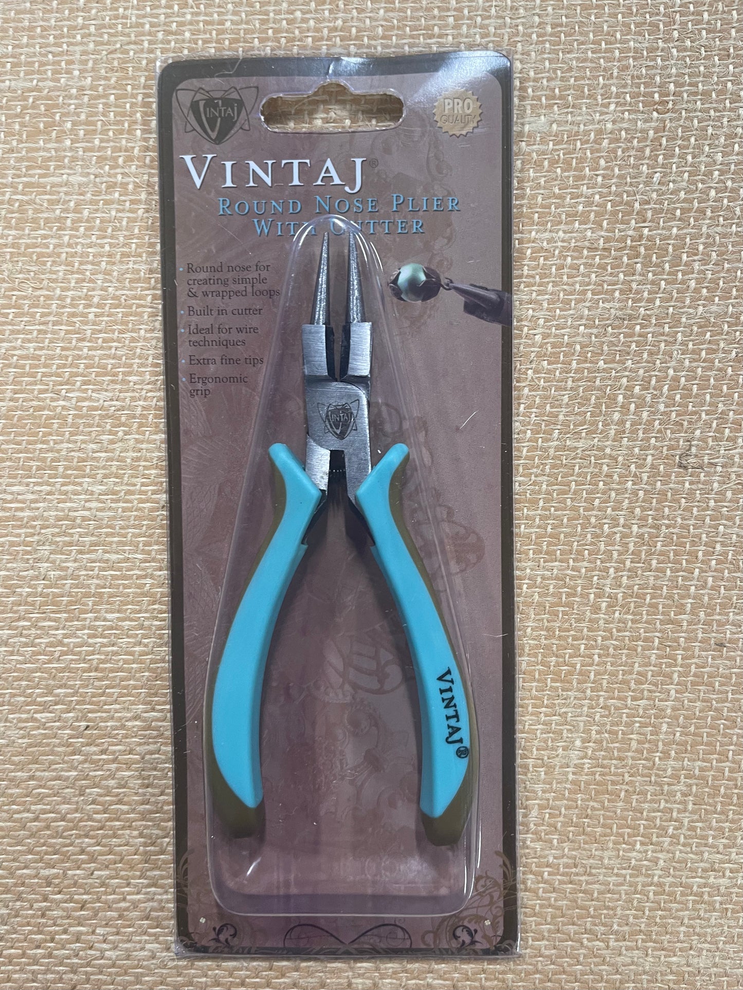 PLIER ROUND NOSE ERGO VINTAJ