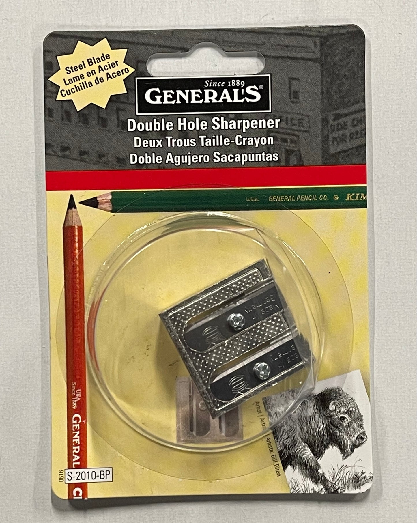 SHARPENER 3 IN 1 CLEAR