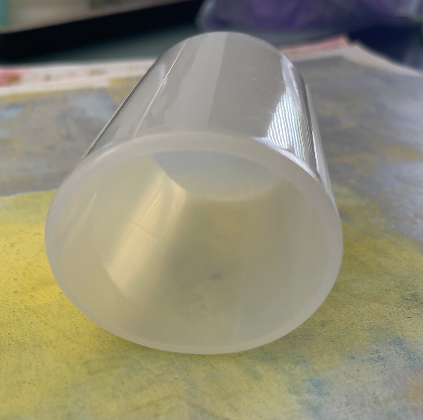 CANDLE MOLD PILLAR ROUND OR OVAL 1 PC