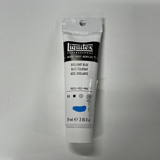 LIQUITEX HEAVY BODY ACRYLIC BRILLIANT BLUE