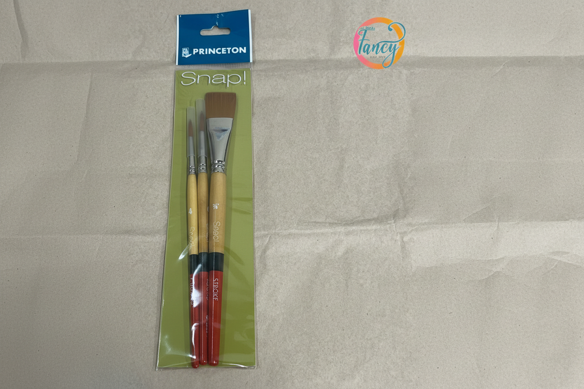 BRUSH SET STROKE, 2 RNDS 3 PC