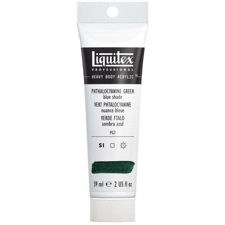 Liquitex Heavy Body Phthalo Green (Blue Shade) 2 oz