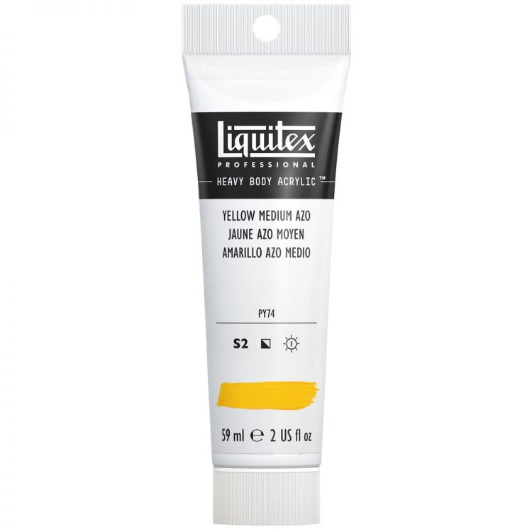 Liquitex Heavy Body Yellow Medium Azo Moyen 2 oz