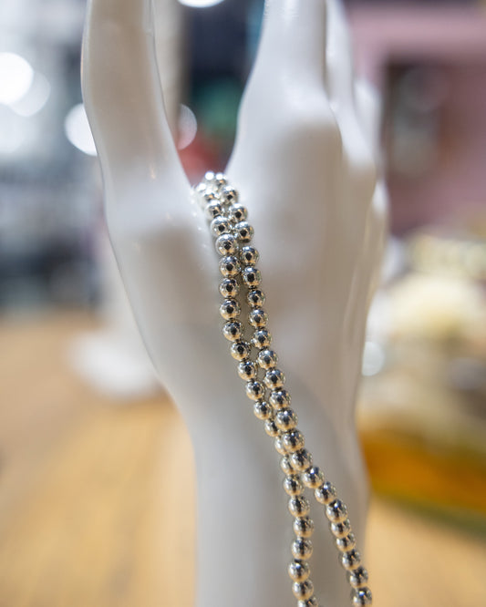 HEMATITE 3mm Round SP 1 strand