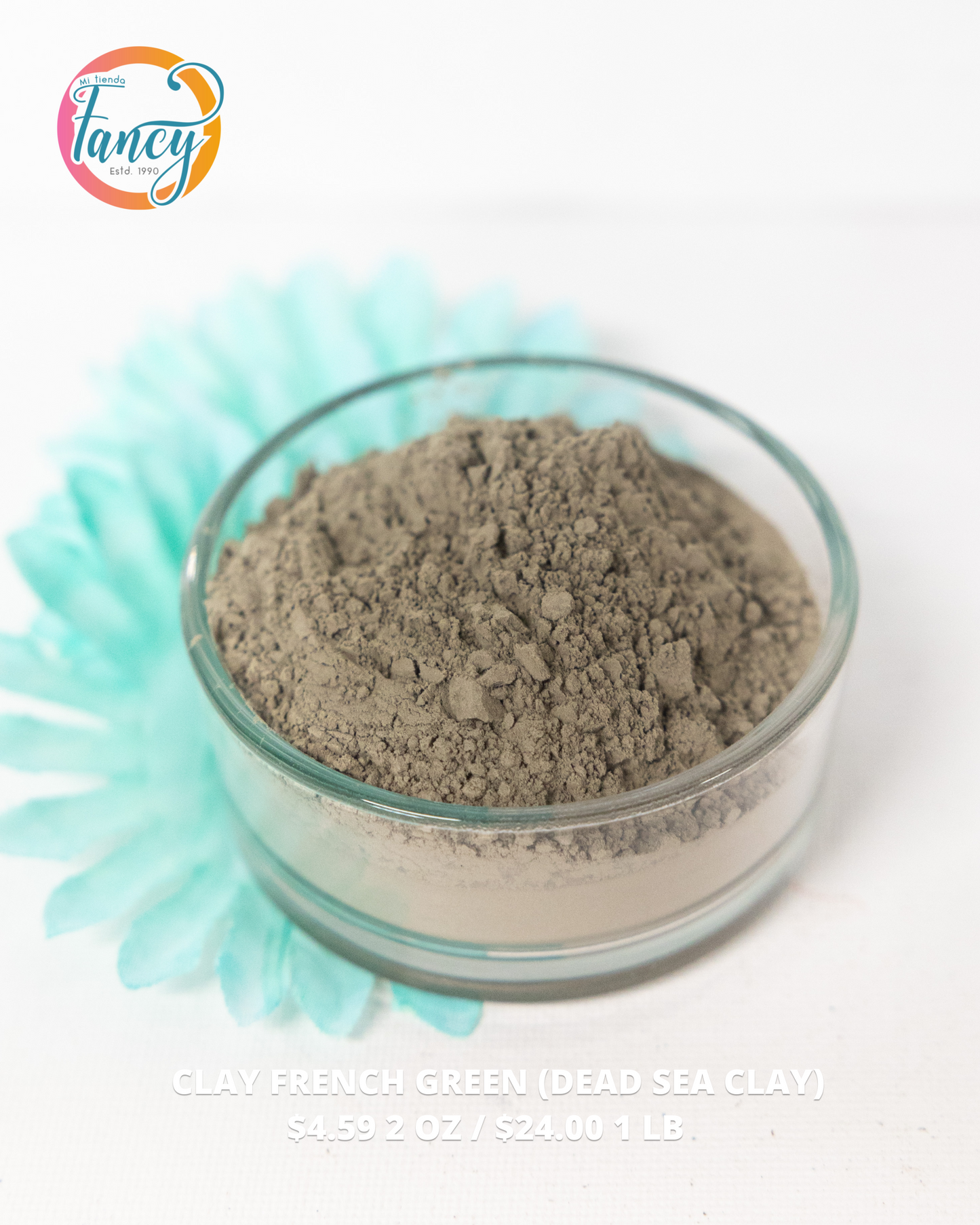 FRENCH GREEN CLAY ( SEA CLAY) 2 OZ