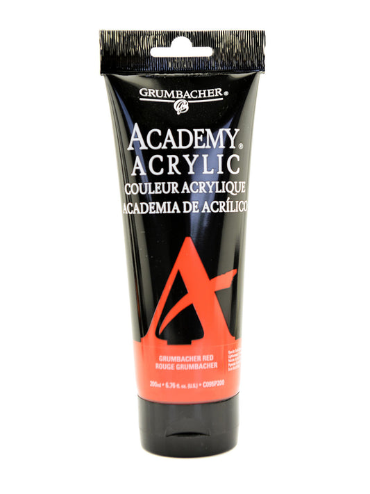 ACADEMY ACRYLIC 75 ML CADMIUM RED LIGHT