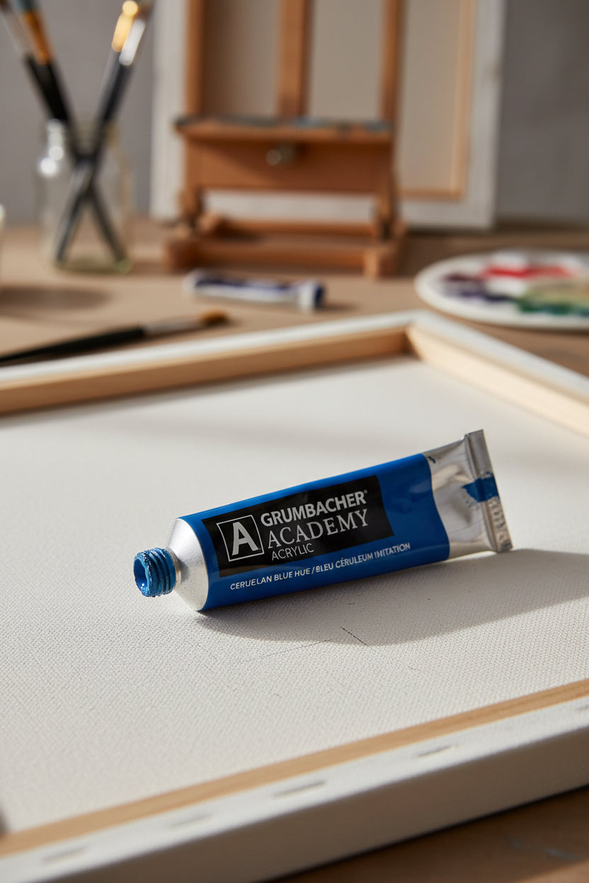 ACADEMY ACRYLIC 75 ML CERULEAN BLUE