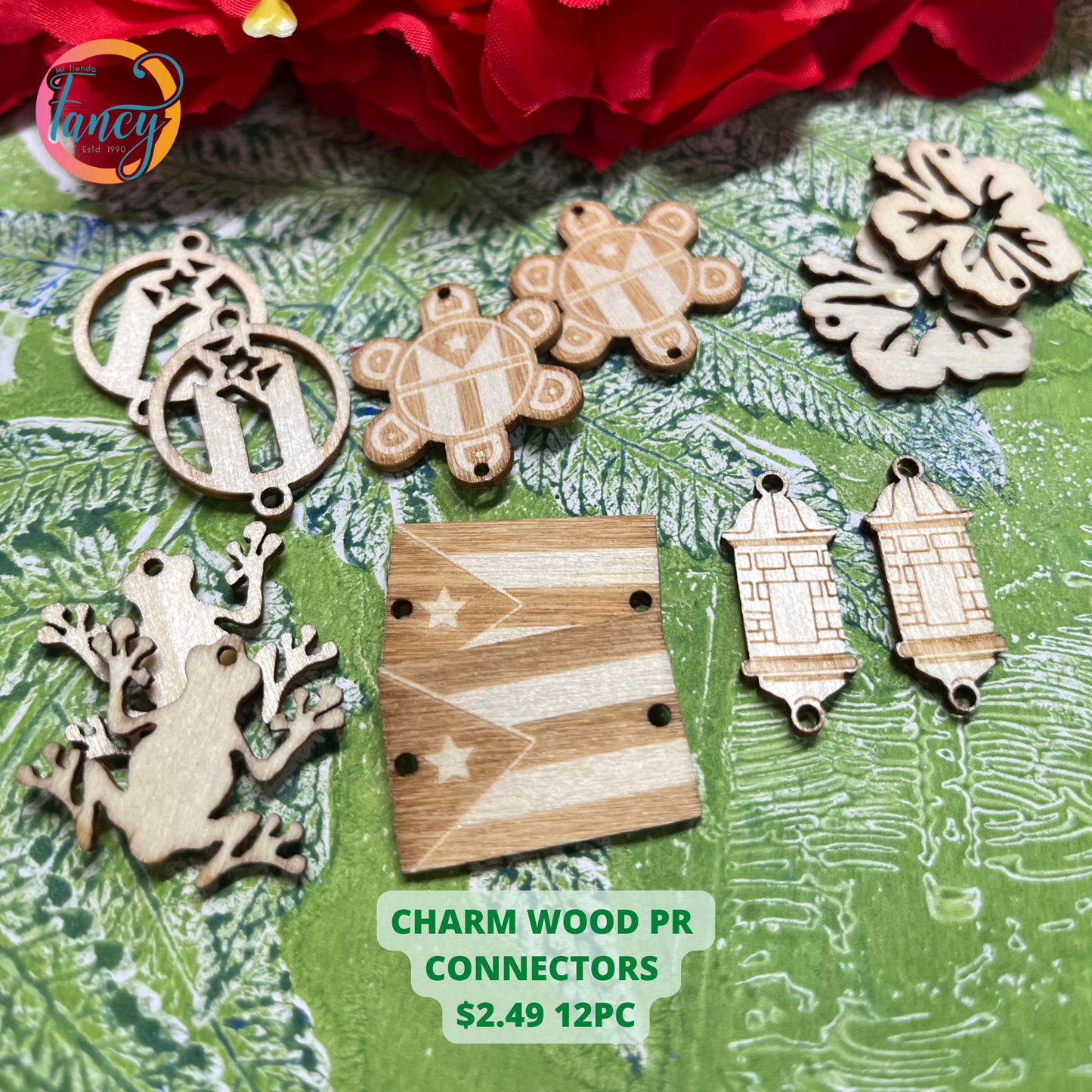 CHARM WOOD PR CONNECTORS 12 PC