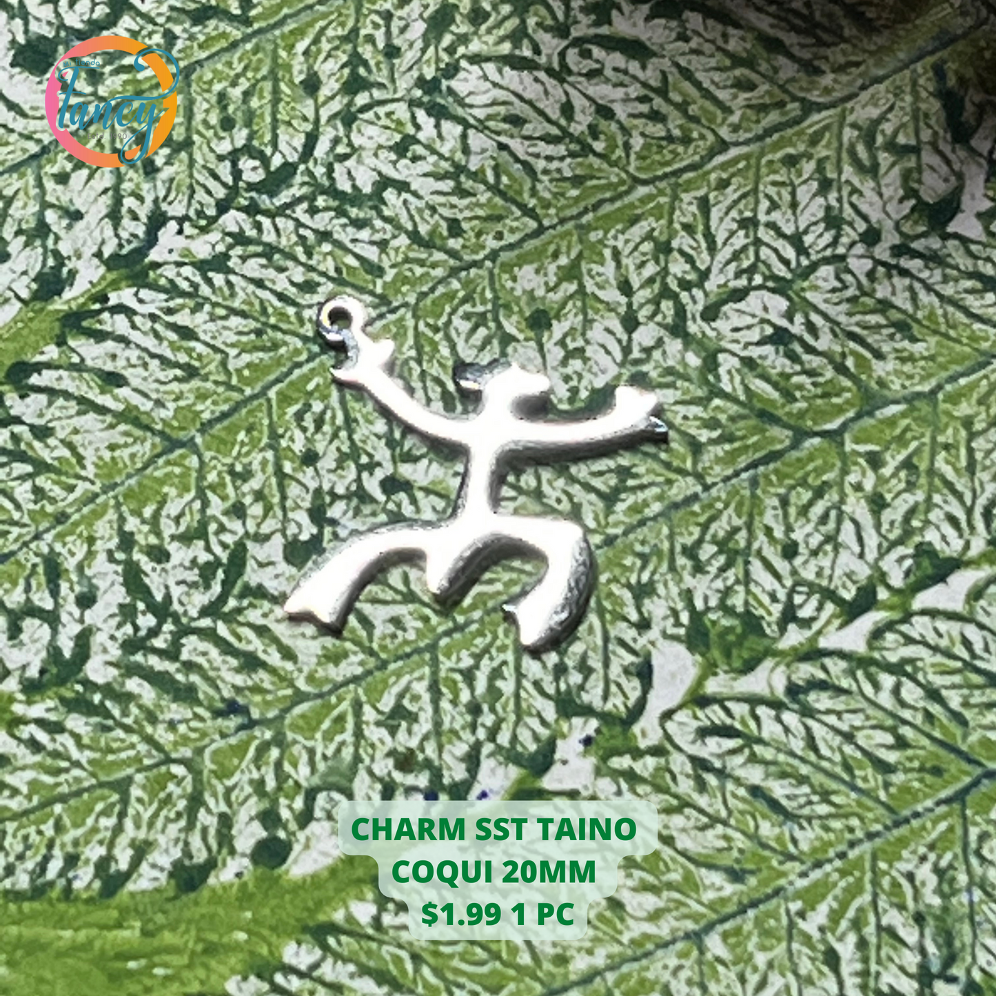 CHARM COQUI TAINO SST GOLD 20MM 1 PC