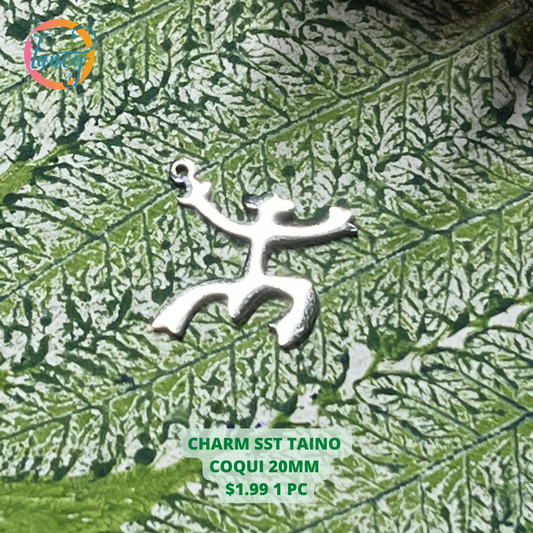 CHARM COQUI TAINO SST GOLD 20MM 1 PC