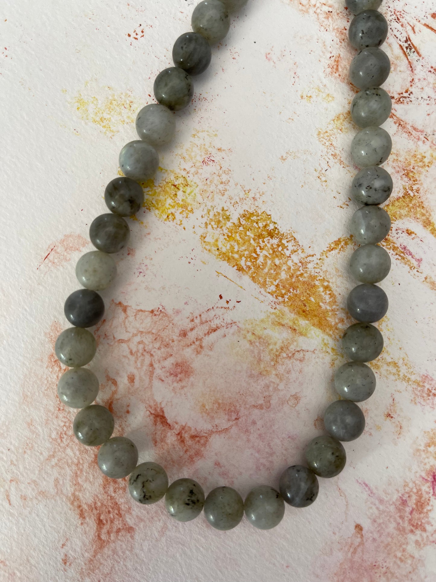 LABRADORITE 10MM ROUND 1 STRAND