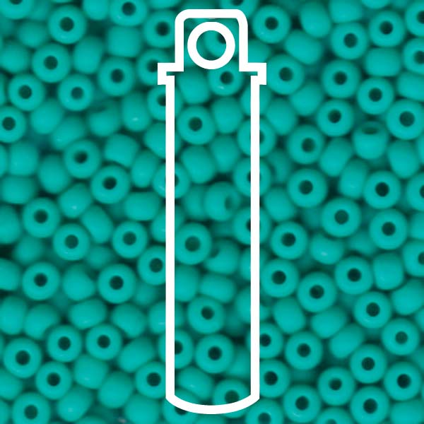 SEED BEAD 8/0 TURQUOIE MATTE MIYUKI 22 GM