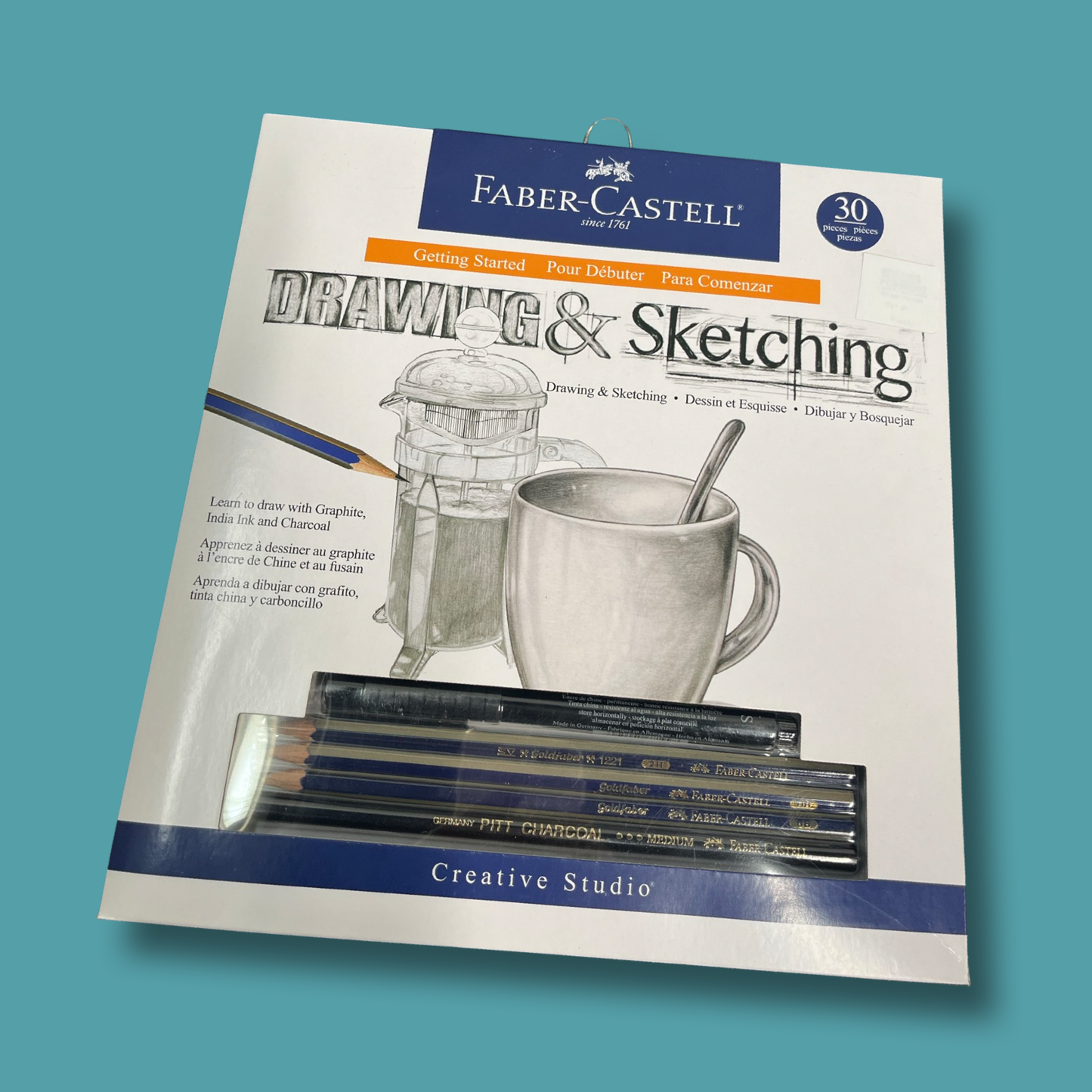 DRAWING SKETCHING SET GET STARTED 30 PC