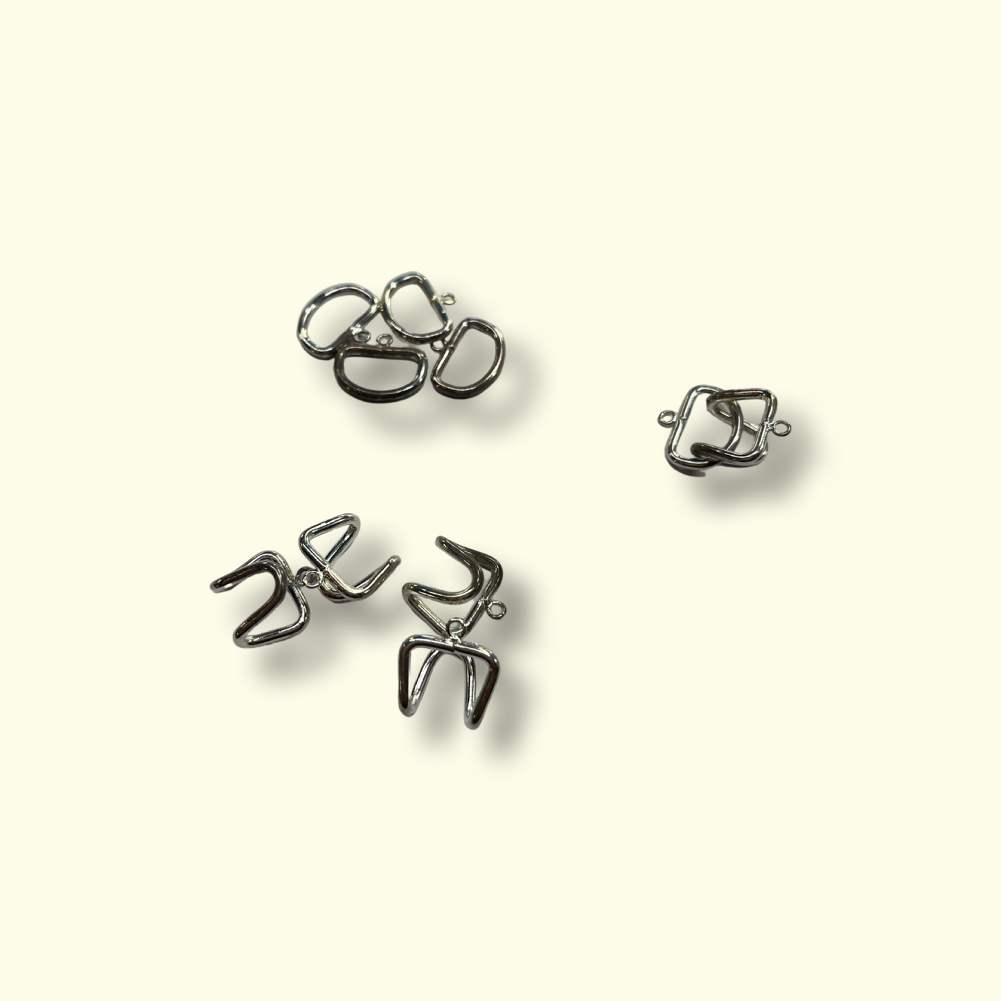 CLASP HOOK SP OVAL for 1 strand 5 sets