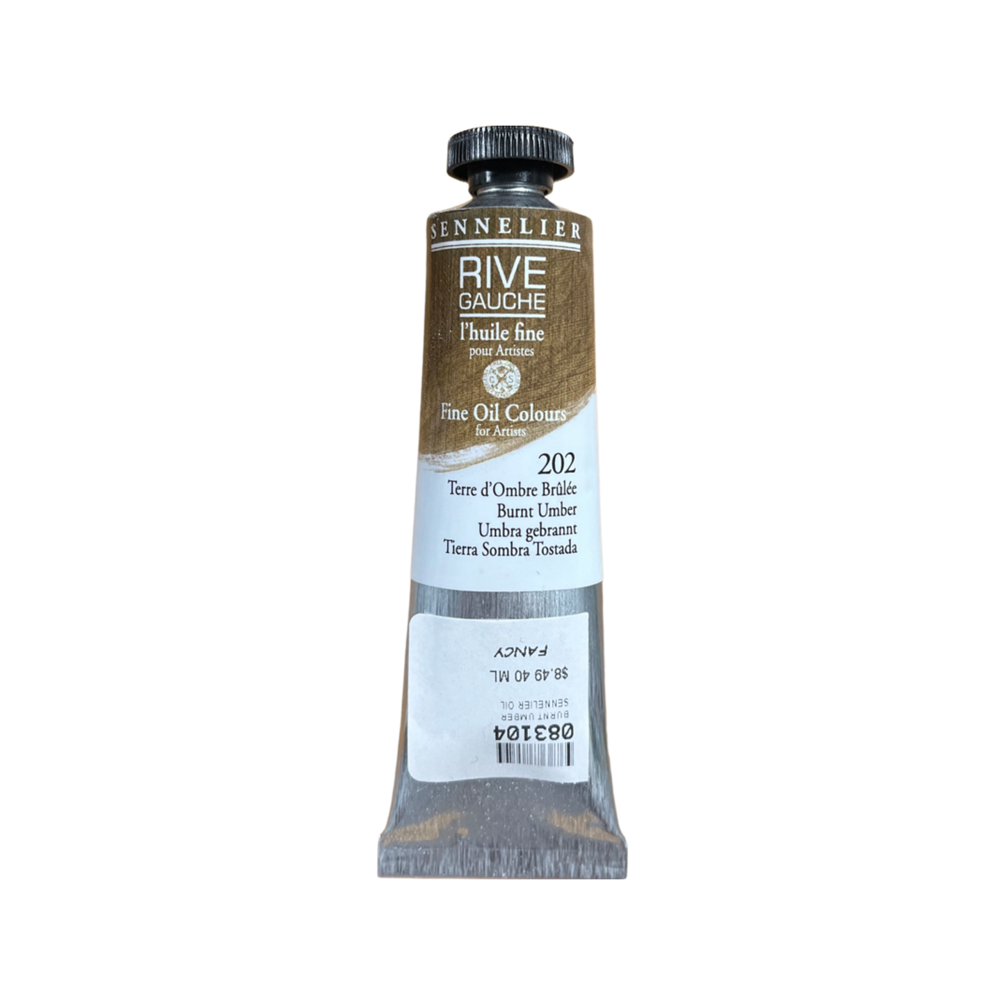 BURNT UMBER SENNELIER OIL