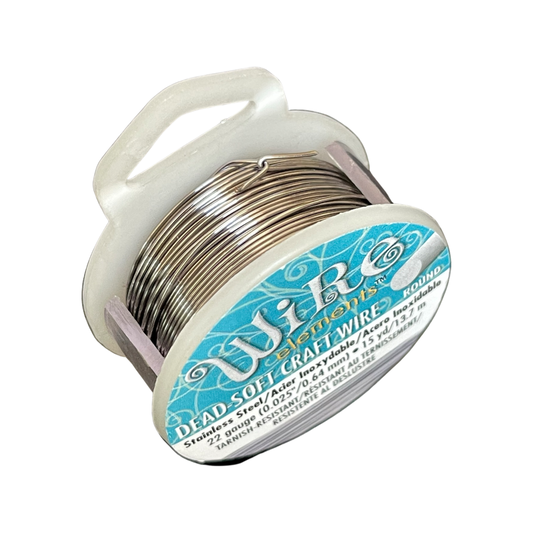 CRAFT WIRE 22GA 15YD STAINLESS STEEL
