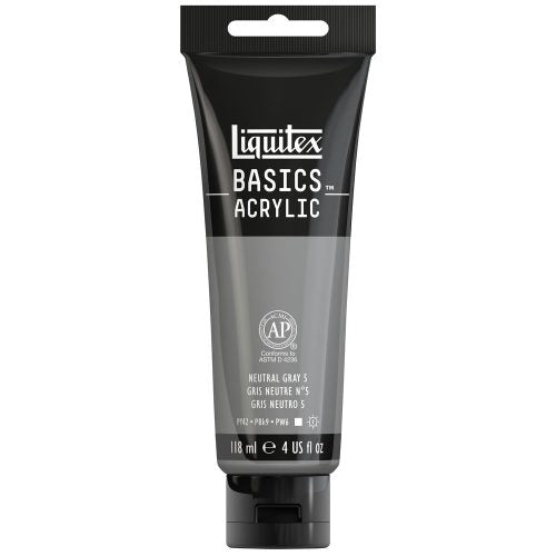 LIQUITEX BASICS ACRYLIC NEUTRAL GRAY 5 4 OZ
