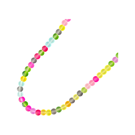 GLASS FROSTED ROUND MIX