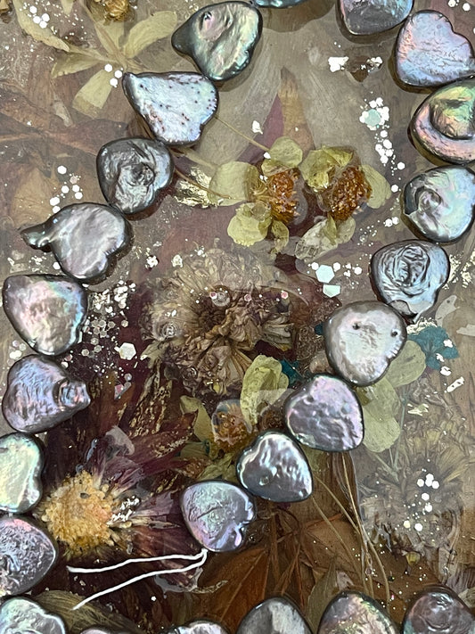 PERLA DE AGUA DULCE KESHI HEART 11-15 mm 1 strand