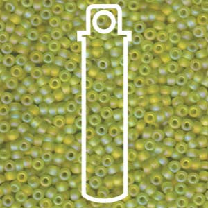 SEED BEAD 8/0 CHARTREUSE AB MIYUKI 22 GM