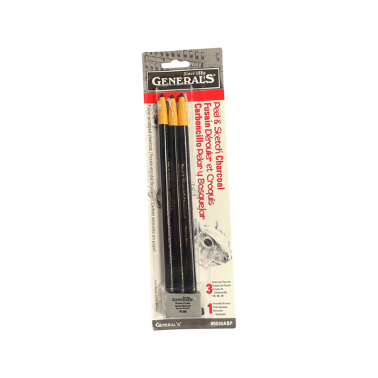 PENCIL CHARCOAL PEEL & SKETCH 1 PC