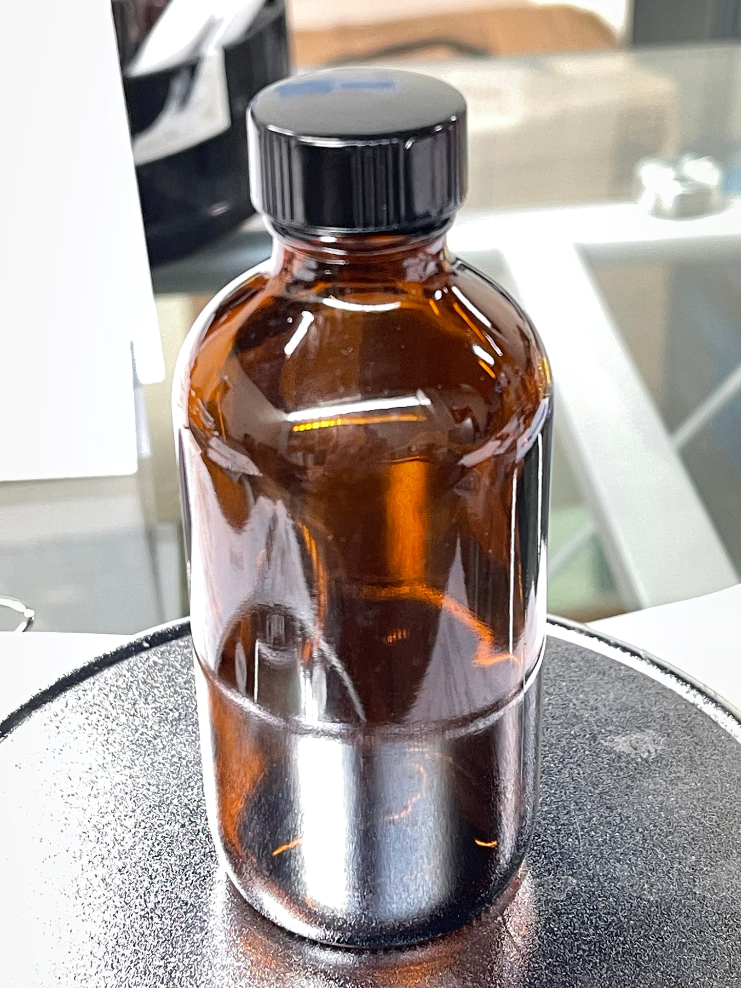 BOTELLA 4 OZ AMBAR BOSTON