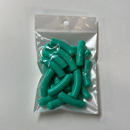 CONNECTOR ACRYLIC CURVED TUBE 32MM 20 PC