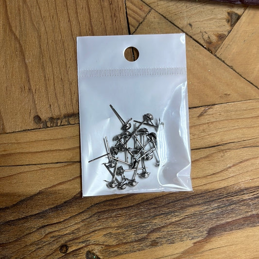 STUD POST EARRING SST