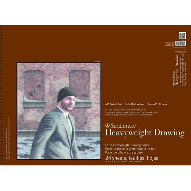 DRAWING PAD heavy weight 100 lb Strathmore