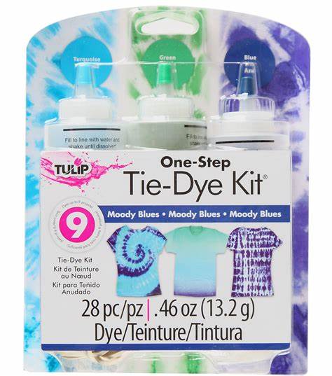 TULIP ONE-STEP TIE-DYE KIT MOODY BLUES