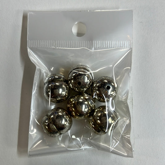BEAD ASP ACRYLIC 14X12MM 6PC