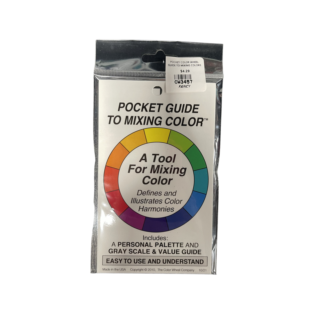 POCKET COLOR WHEEL GUIDE TO MIXING COLORS