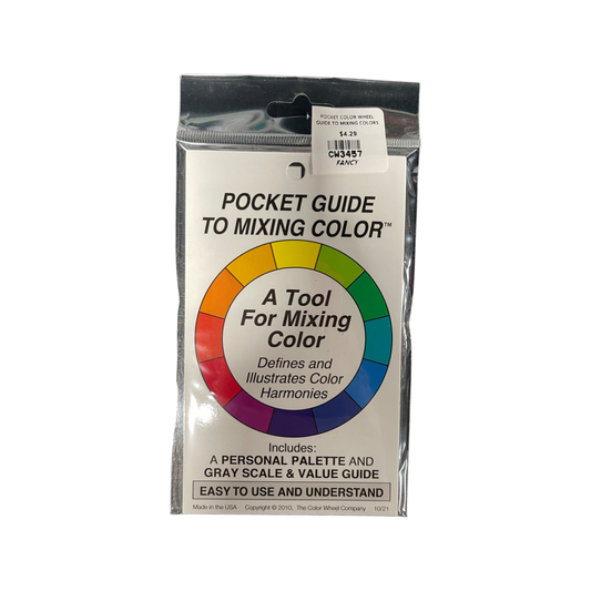 POCKET COLOR WHEEL GUIDE TO MIXING COLORS