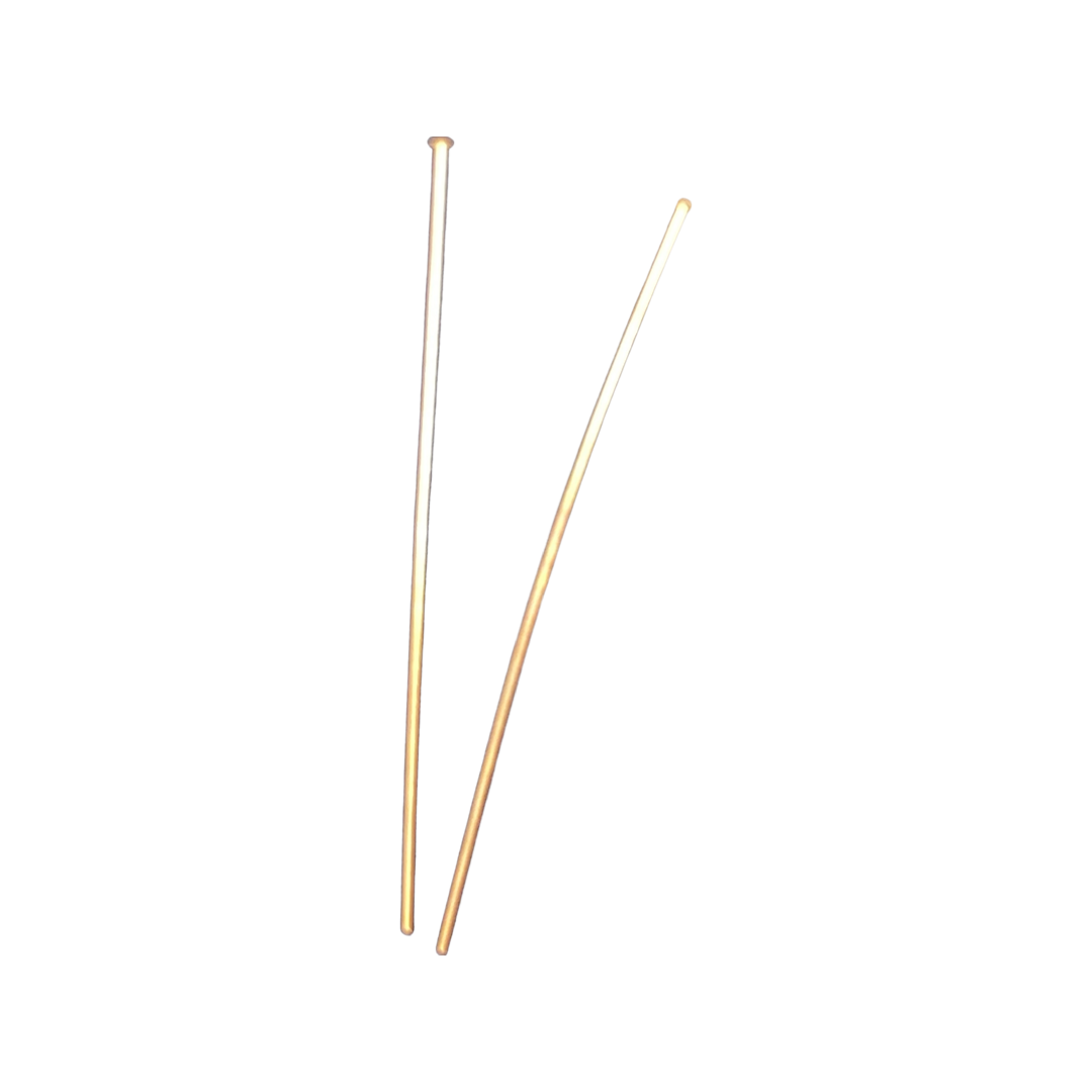 HEADPIN GOLD FILLED 2 INCHES 2 PC