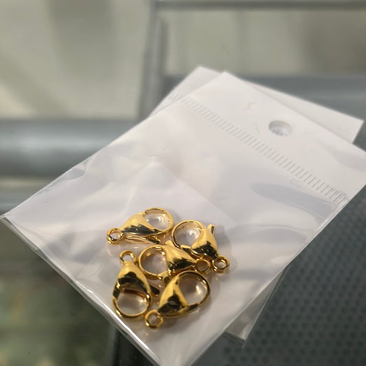 LOBSTER 15x9 mm SST GP 18KT 5 pc