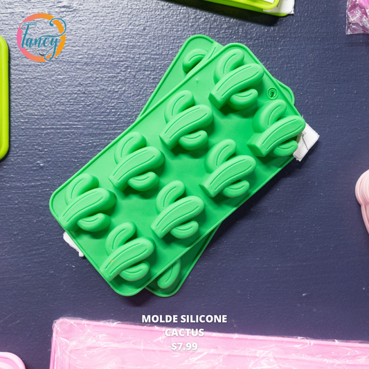 MOLDE SILICONE CACTUS