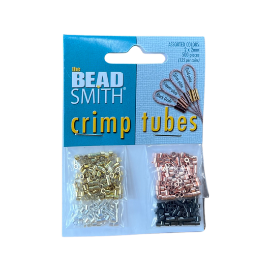 CRIMP TUBE ASSORTMENT 4 COLORS