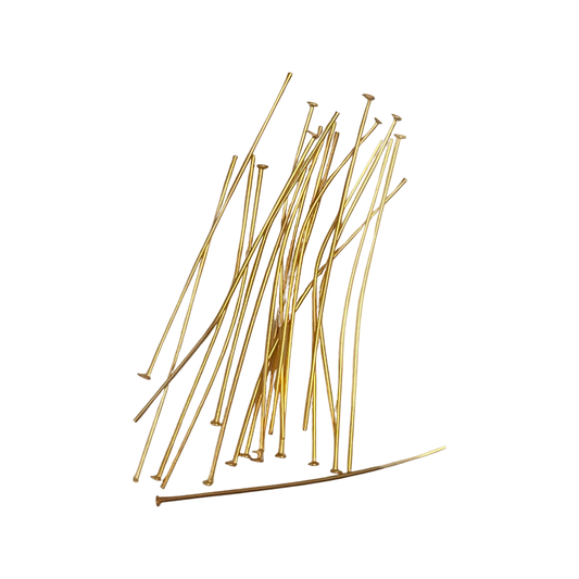 HEADPIN SST GP 24KT 40MM 23GA 20PC